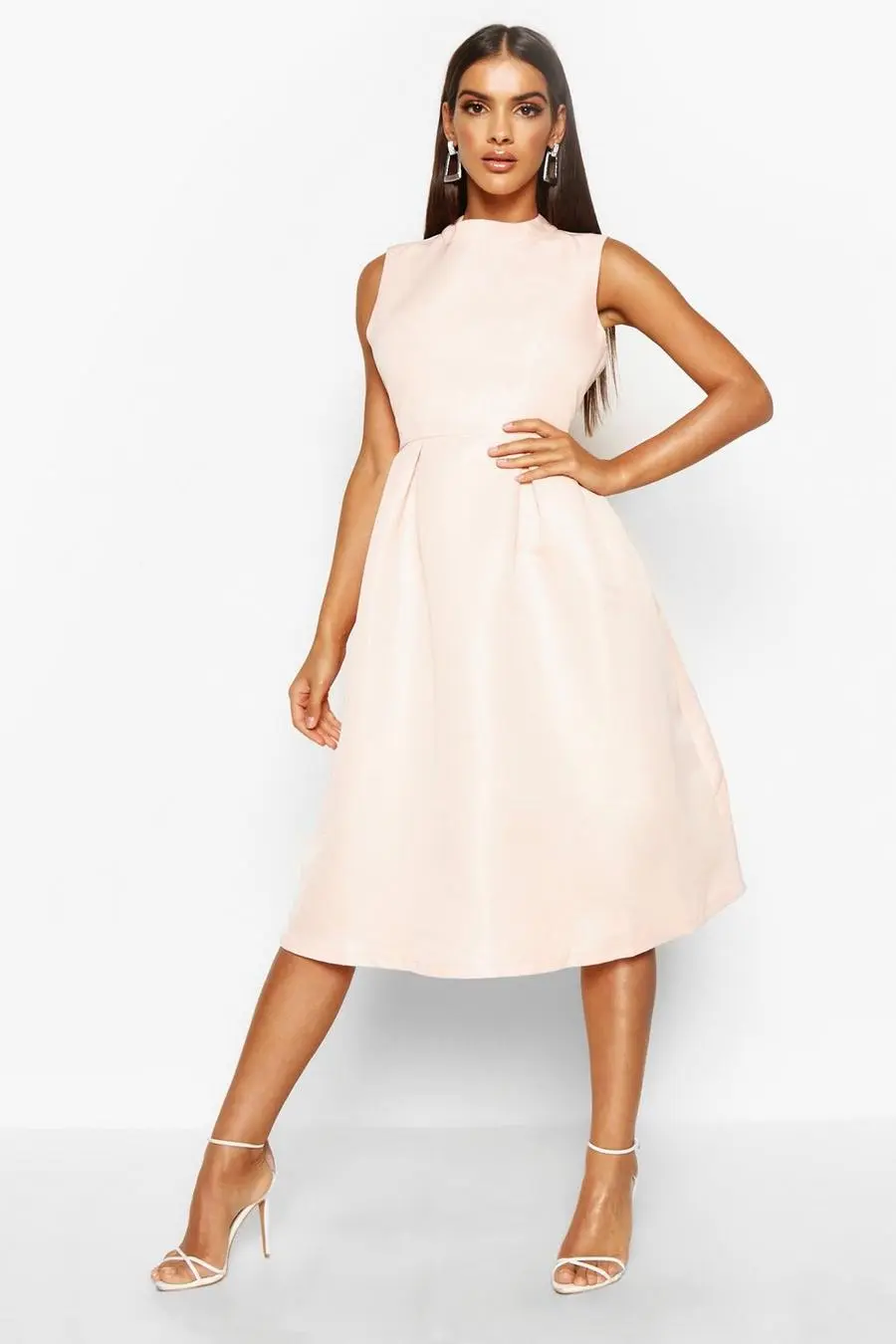 Boutique High Neck Prom Dress